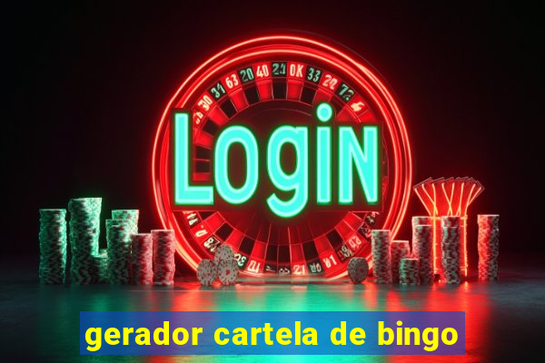 gerador cartela de bingo